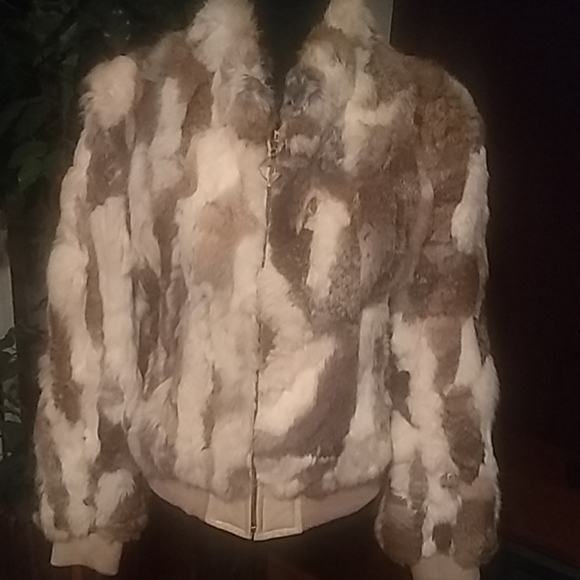 Baby Phat Jackets & Blazers - Rabbit fur coat